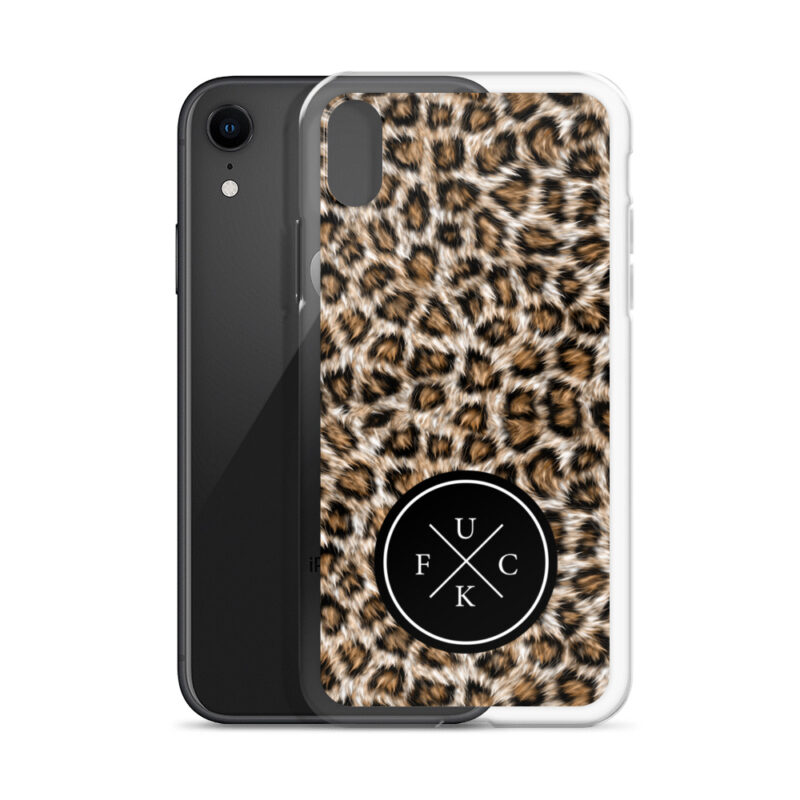 FCK Logo Brown Leopard iPhone Mobilskal - Bild 48