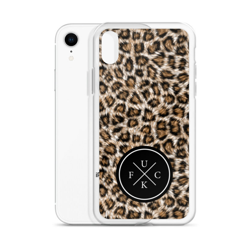 FCK Logo Brown Leopard iPhone Mobilskal - Bild 50