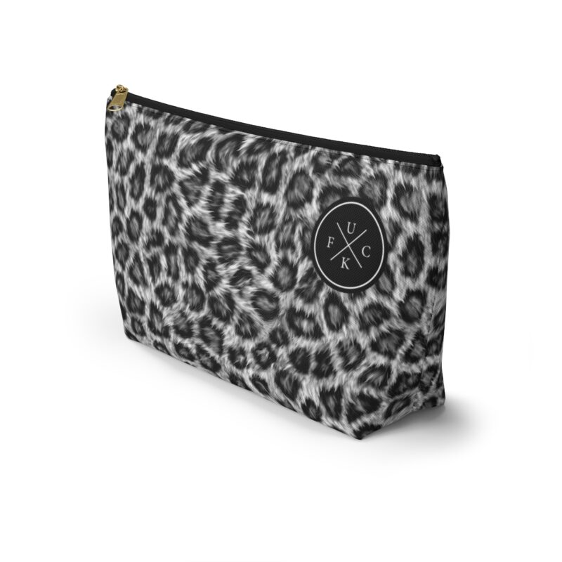 FCK Logo Grey Leopard Sminkväska Large - Bild 3