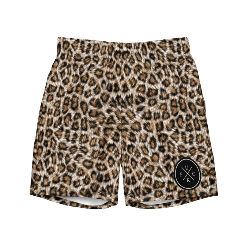 FCK Logo Brown Leopard Badshorts - Bild 6