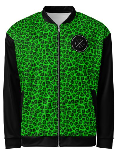 FCK Logo Green Leopard Bomberjacka [M]