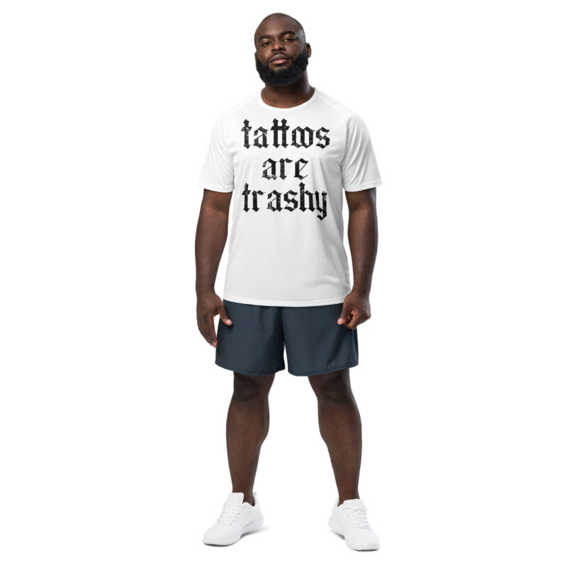 Tattoos Are Trashy Jersey Vit - Bild 2