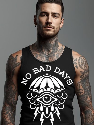 No Bad Days Linne Svart