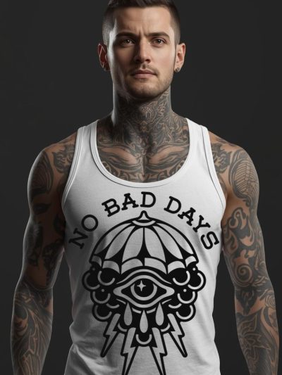 No Bad Days Linne Vit