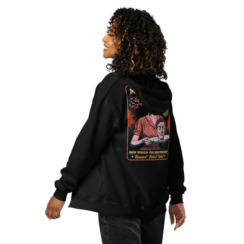 Women Must Serve Men Zip Hoodie - Bild 3