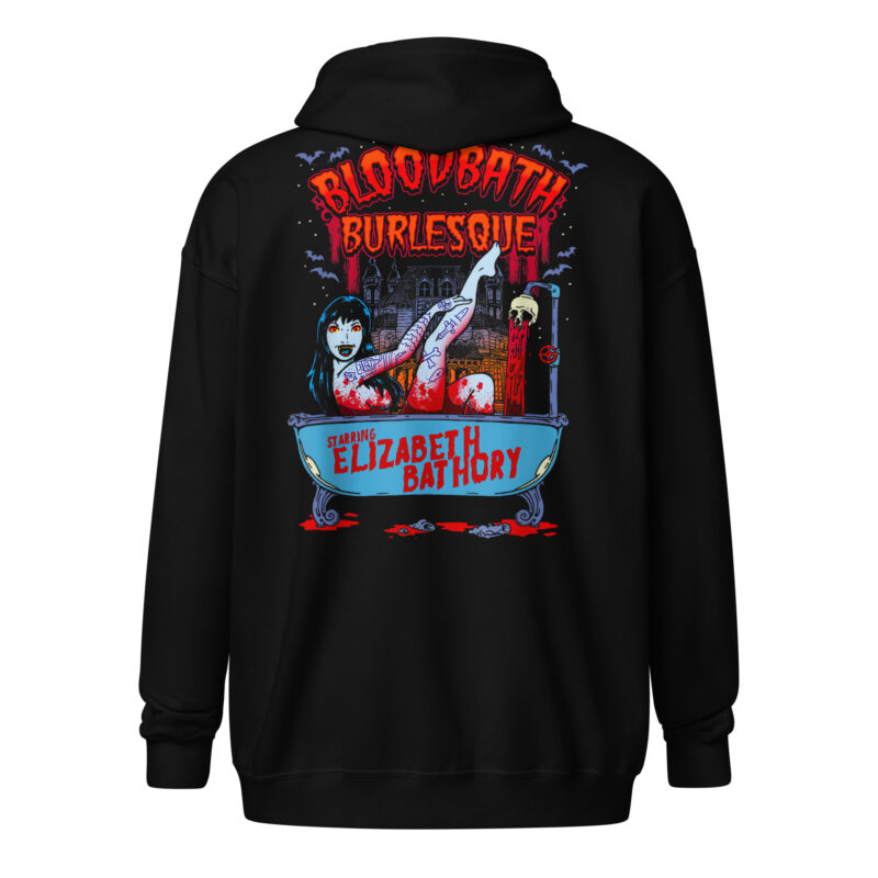 Bloodbath Burlesque Zip Hoodie