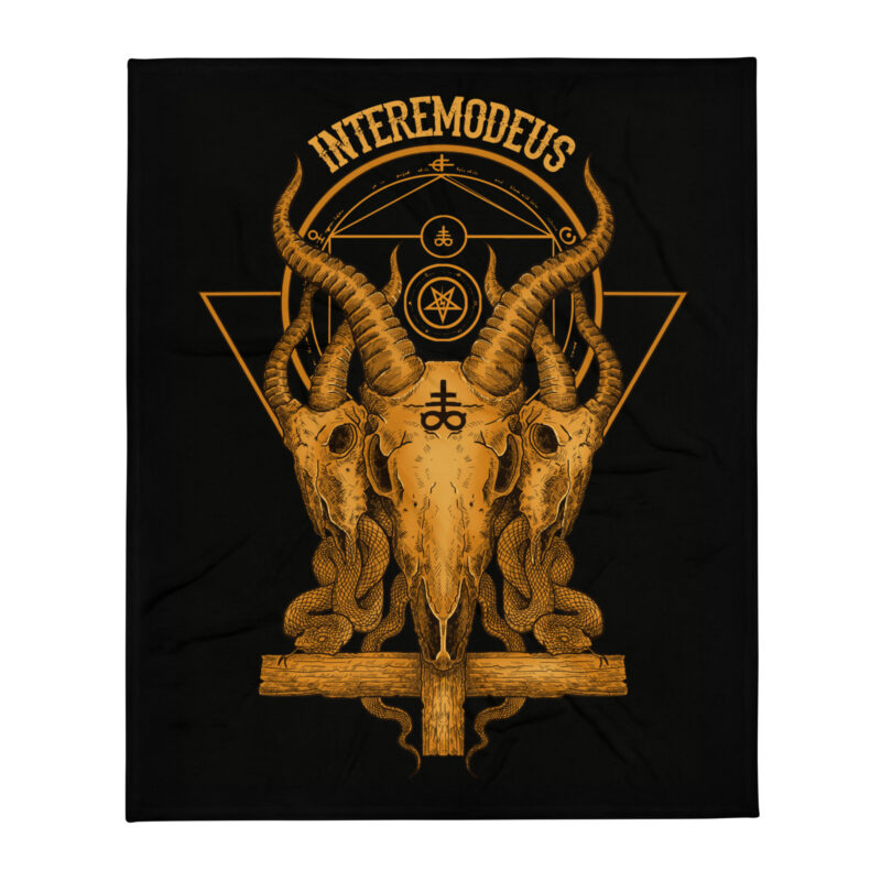 Satanic Cross Pläd