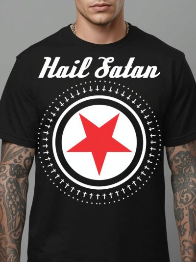 Hail Satan Star T-shirt