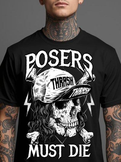 Posers Must Die T-shirt