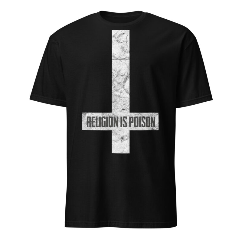Religion Is Poison T-shirt Svart - Bild 2