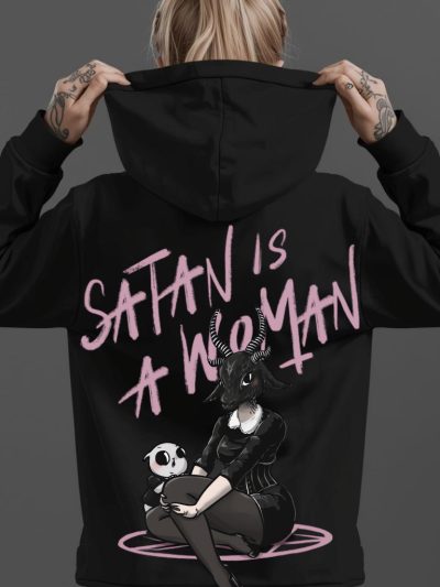 Satan Is A Woman Hoodie