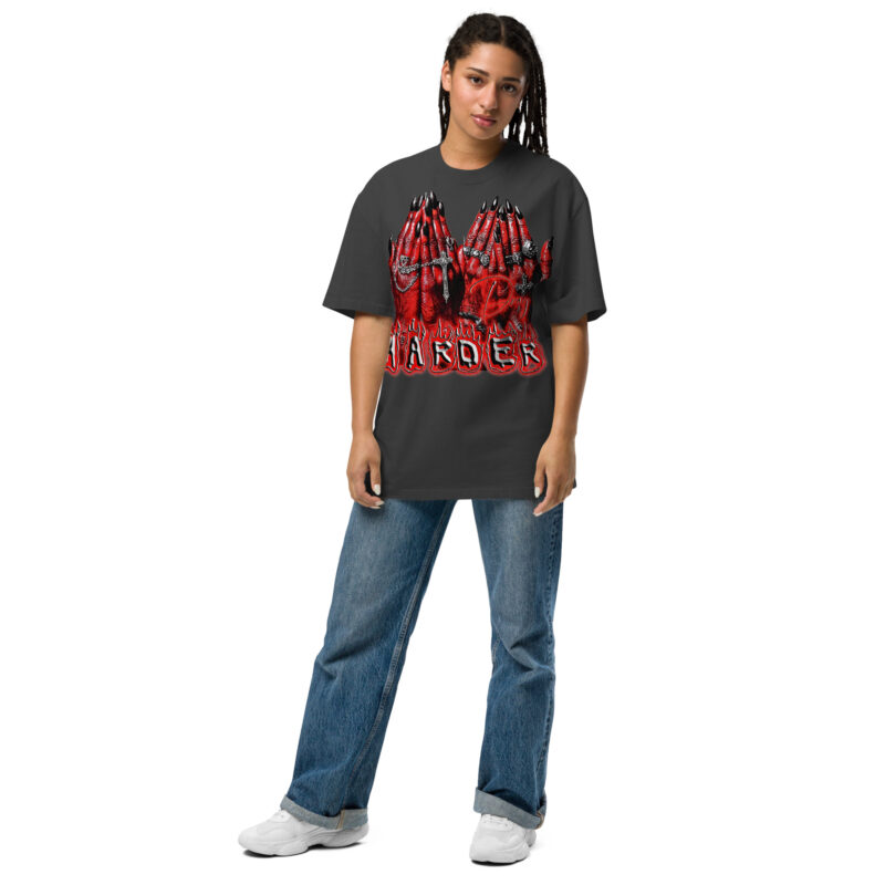 Pray Harder Oversize T-shirt - Bild 3