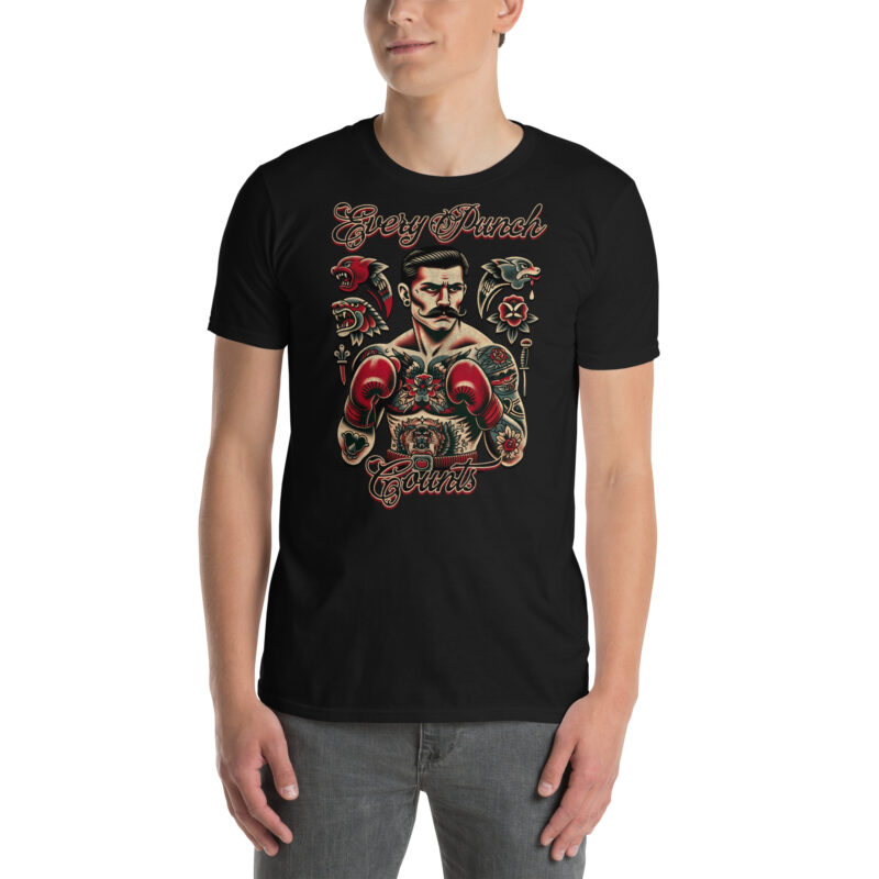 Every Punch Counts T-shirt Svart - Bild 2