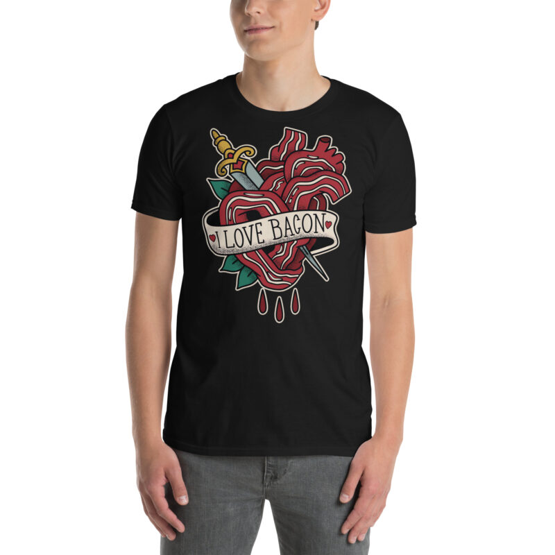I Love Bacon T-shirt - Bild 2