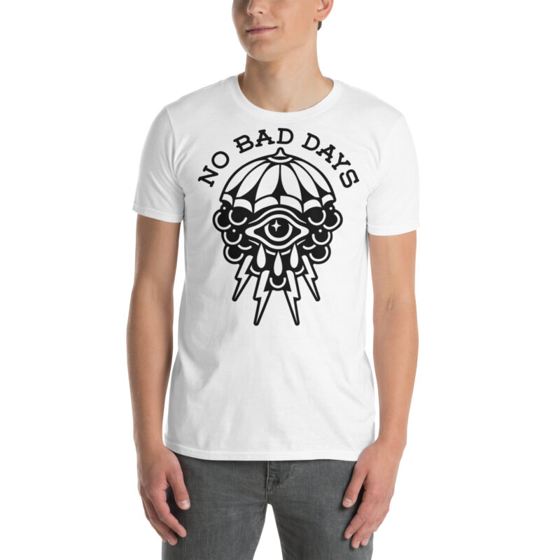 No Bad Days T-shirt Vit - Bild 2