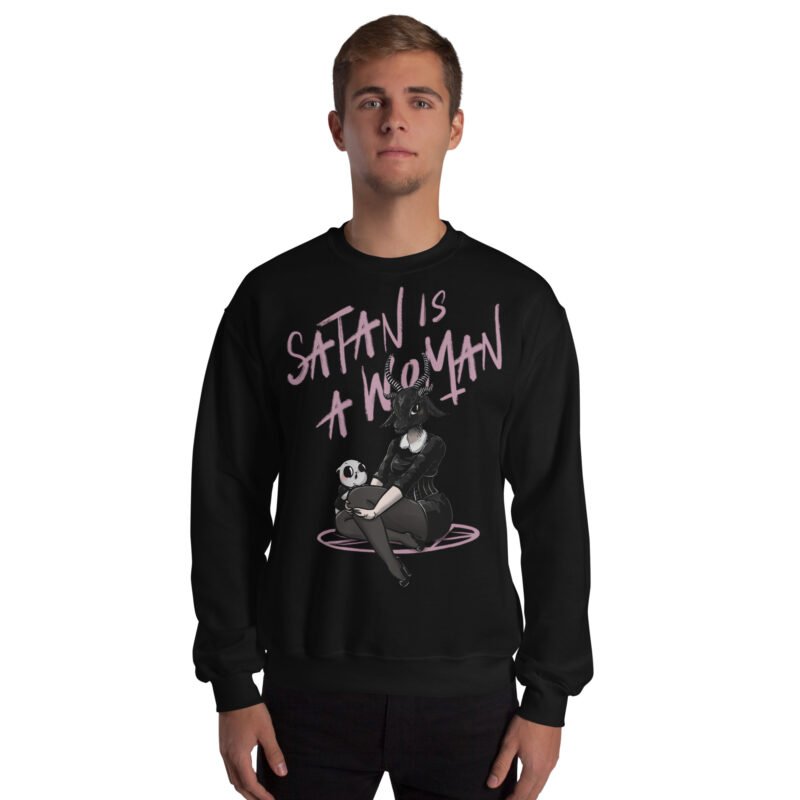 Satan Is A Woman Sweatshirt - Bild 2