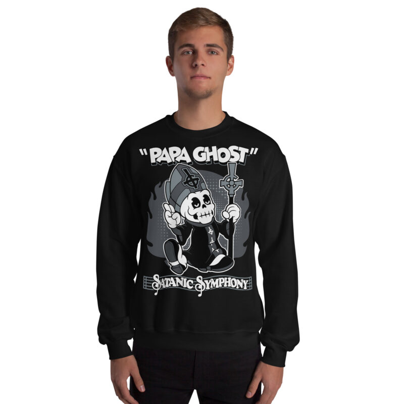 Papa Ghost Sweatshirt - Bild 2
