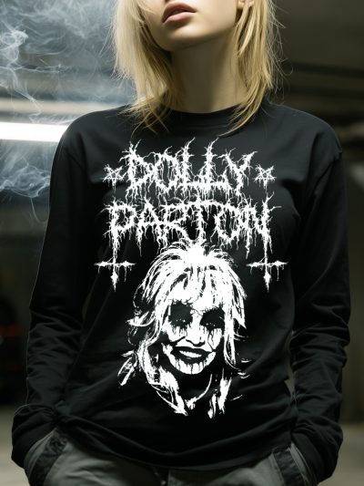 Black Metal Dolly Långärmad T-shirt