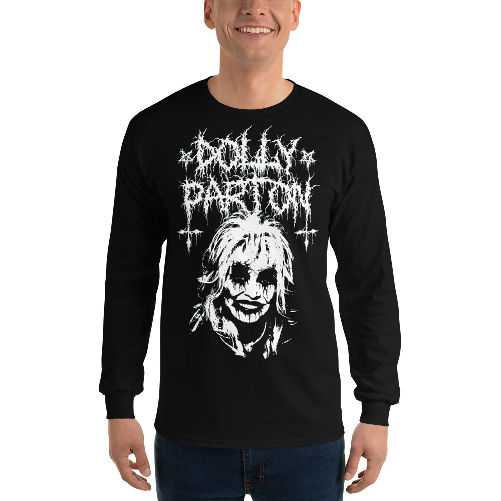 Black Metal Dolly Långärmad T-shirt - Bild 3