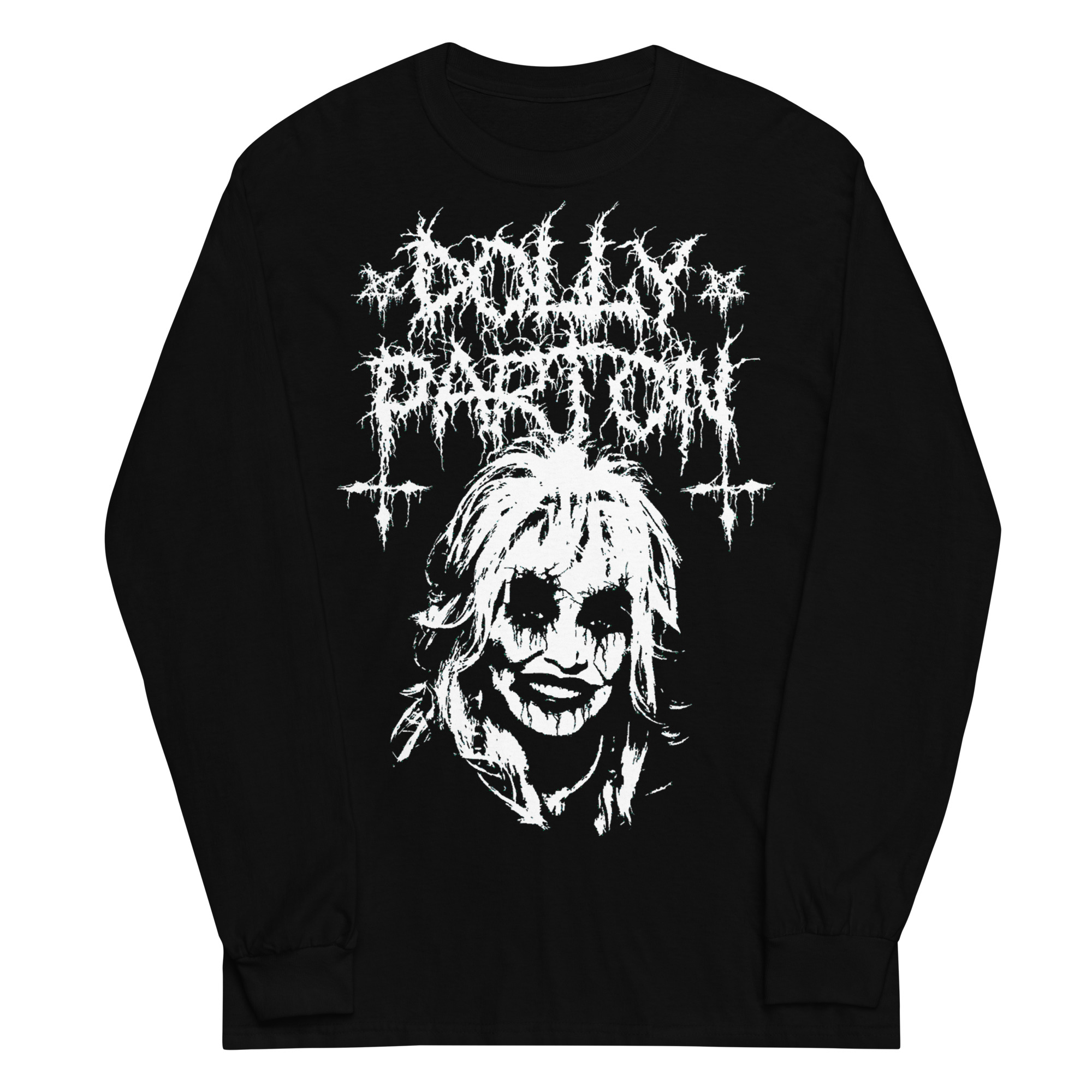 Black Metal Dolly Långärmad T-shirt - Bild 2