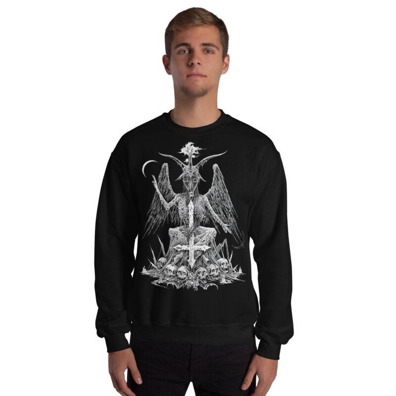 Occult Baphomet Sweatshirt - Bild 2