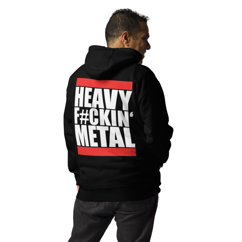 Heavy Fuckin' Metal Hoodie [Ryggtryck] - Bild 3