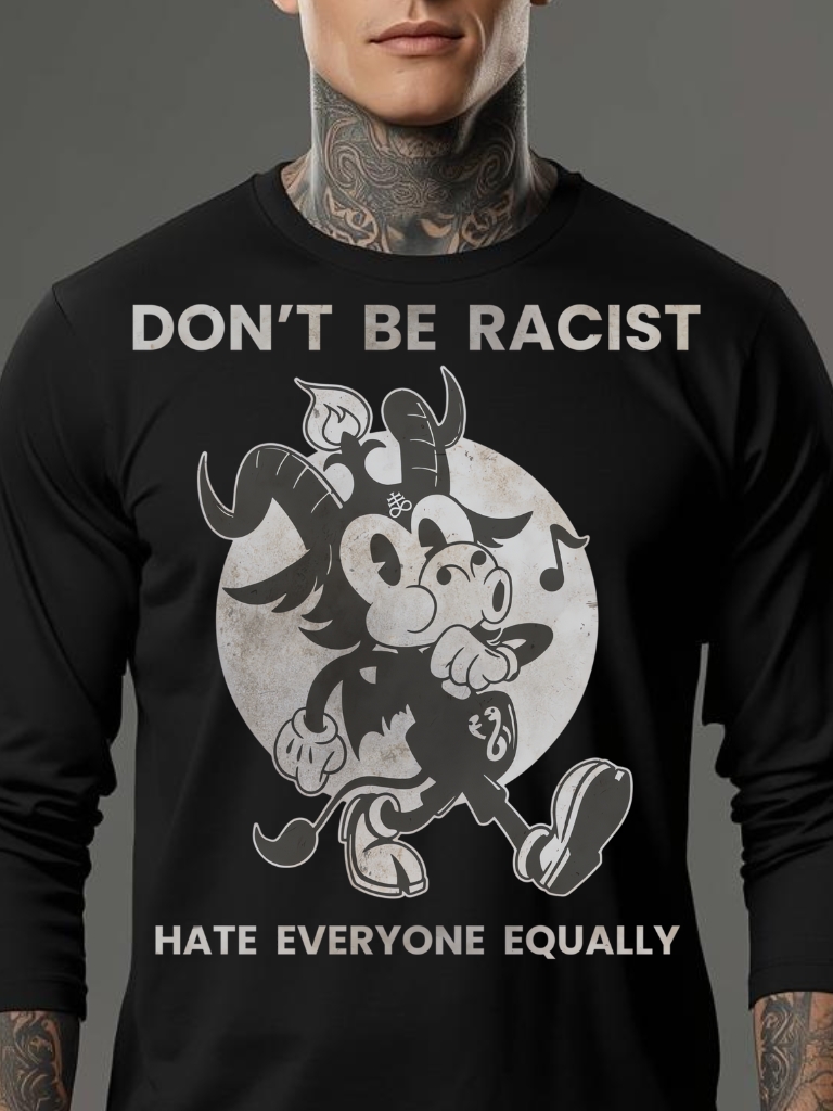 Don't Be Racist Långärmad T-shirt