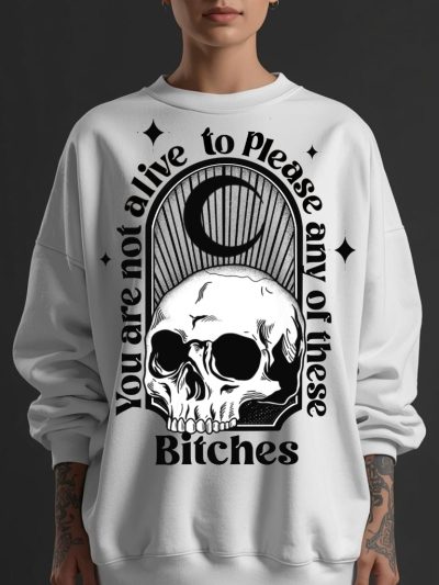 Not Alive Sweatshirt