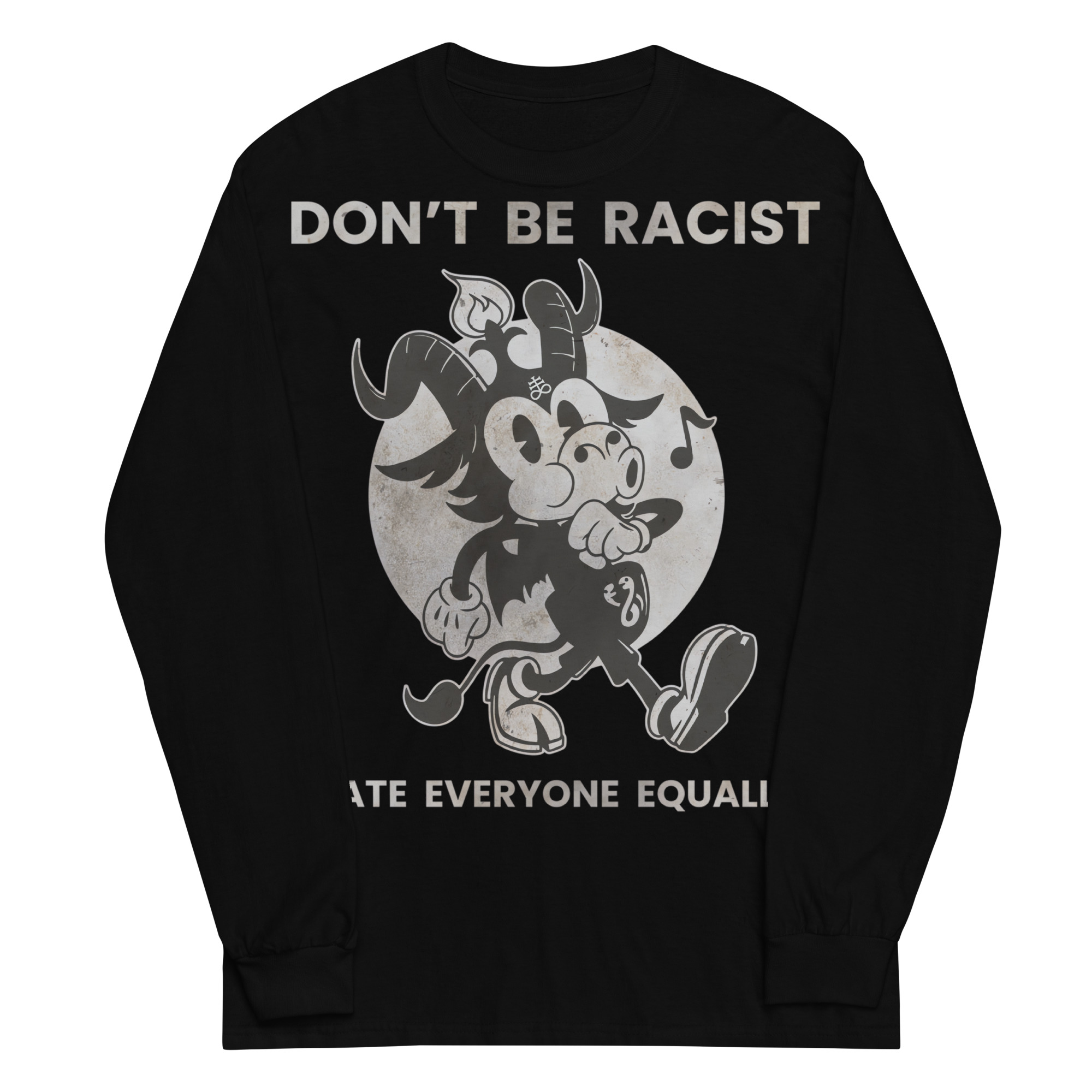 Don't Be Racist Långärmad T-shirt - Bild 2