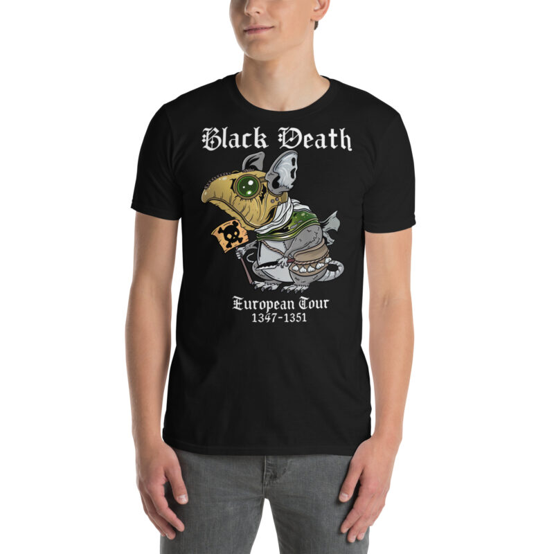 Black Death Rat T-shirt - Bild 2