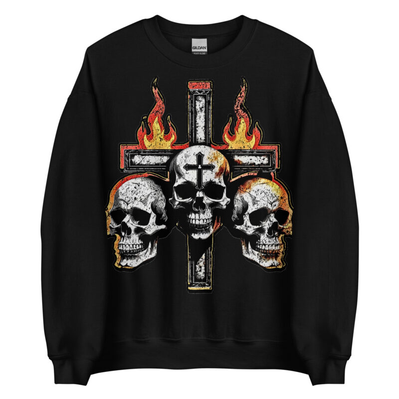 Skull Cross Sweatshirt