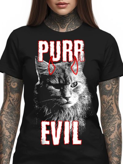 Purr Evil Women's T-shirt