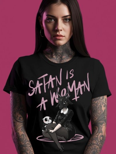 Satan Is A Woman Women's T-shirt