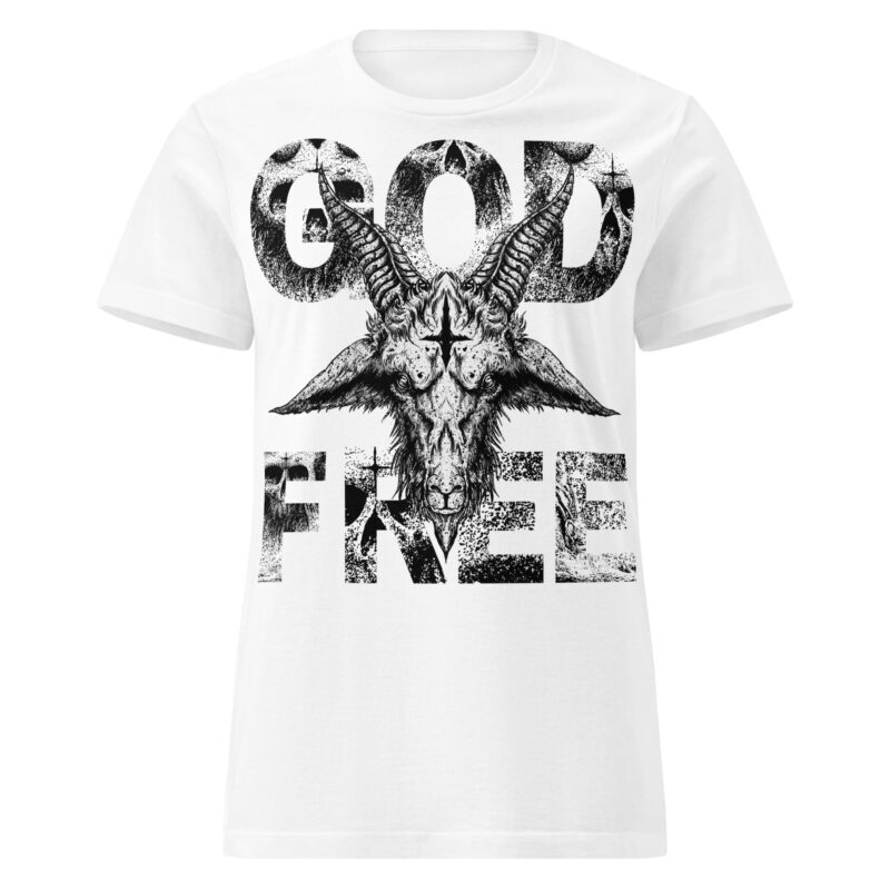 God Free Women's T-shirt Vit