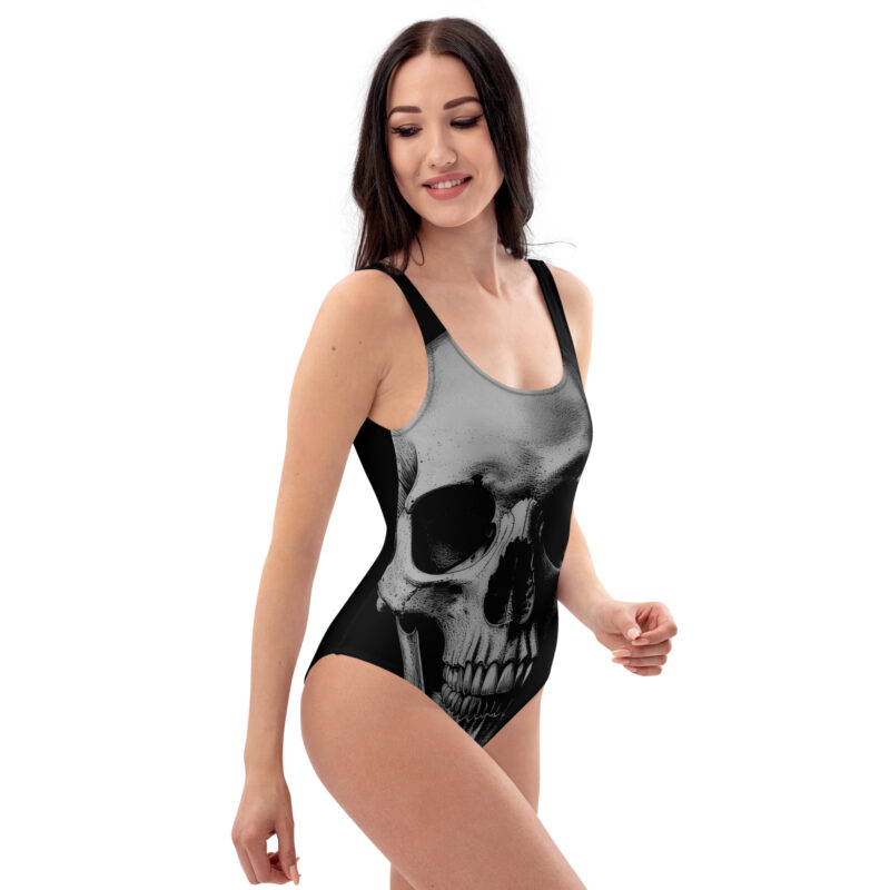 Realistic Skull Baddräkt - Bild 3