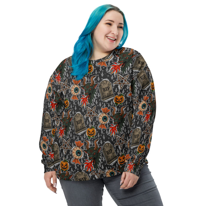 Dark Halloween Premium Sweatshirt - Bild 5