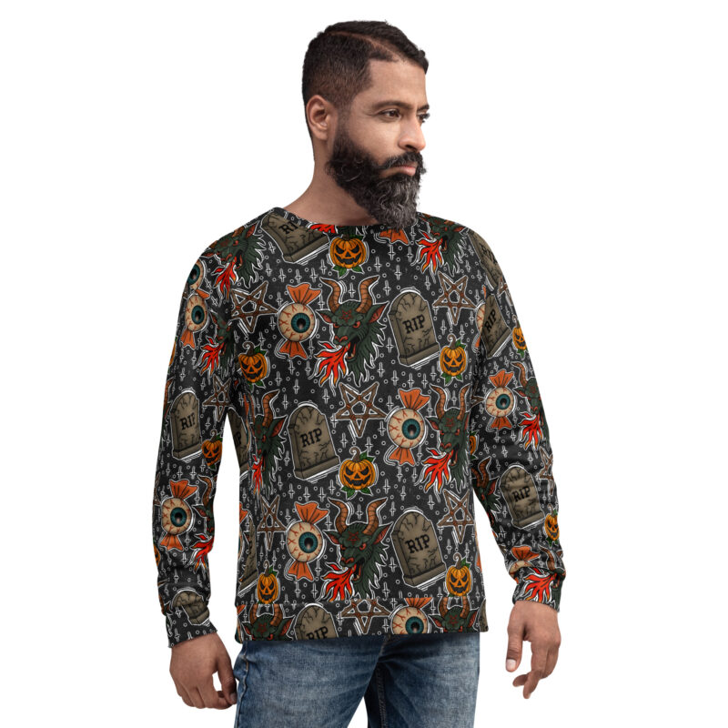Dark Halloween Premium Sweatshirt - Bild 8