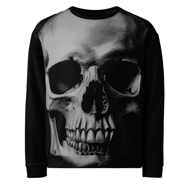 Realistic Skull Premium Sweatshirt
