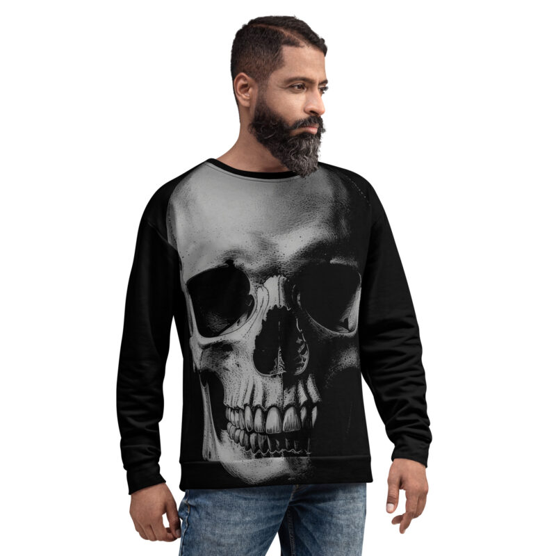 Realistic Skull Premium Sweatshirt - Bild 7