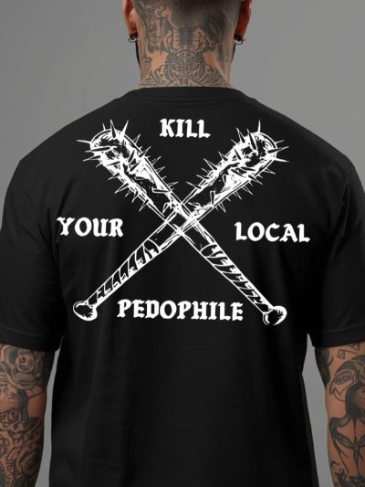 Local Pedophile T-shirt [Ryggtryck]