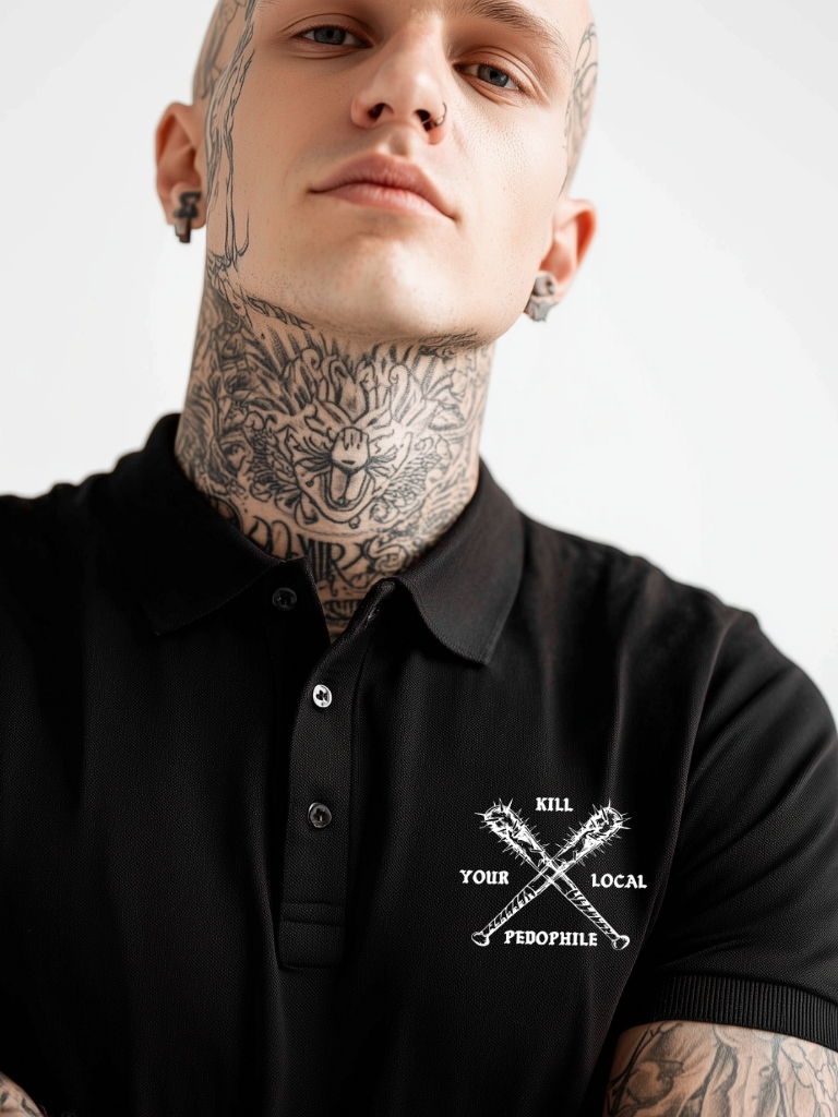Local Pedophile Pikétröja