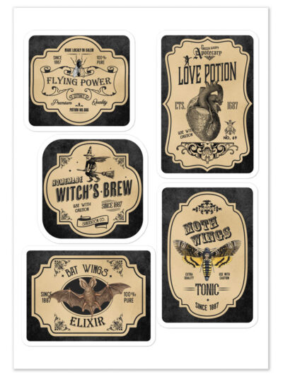 Pharmacy Labels Sticker Pack 1