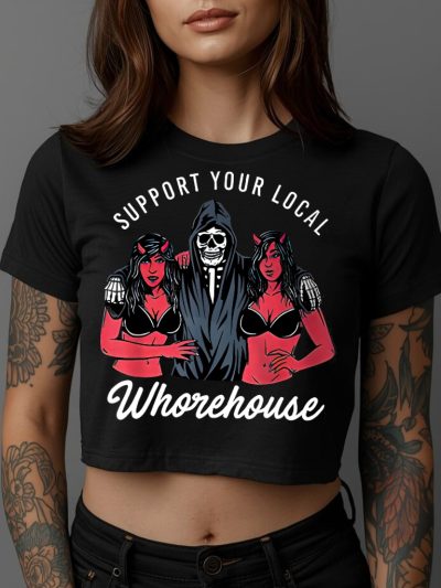 Local Whorehouse Crop Top