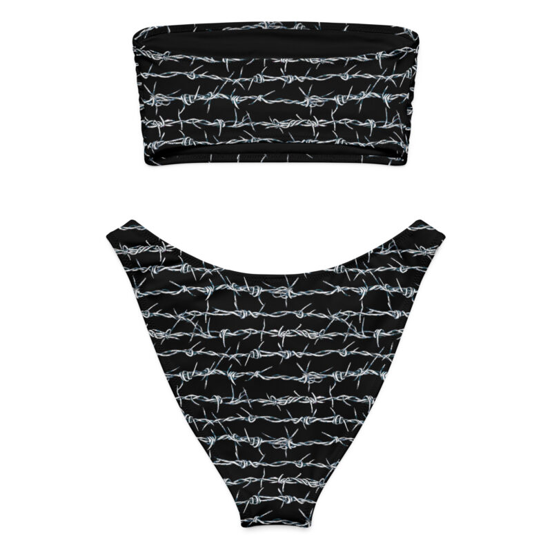Barb Wire Bandeau Bikini - Bild 4