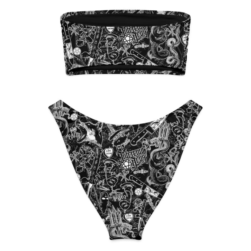 No Faith Bandeau Bikini - Bild 2
