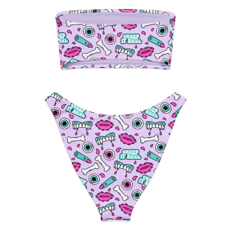 Creep It Real Bandeau Bikini - Bild 2