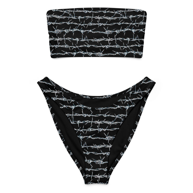 Barb Wire Bandeau Bikini - Bild 3