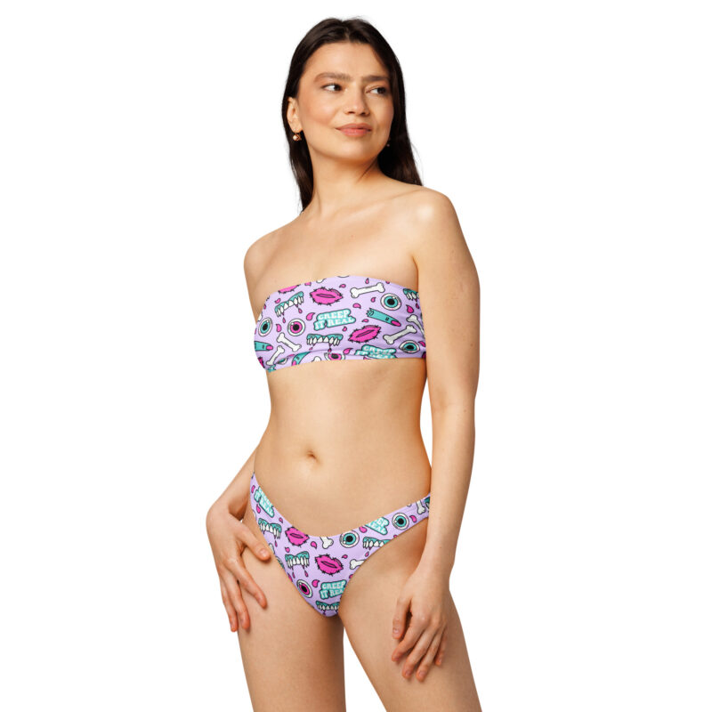 Creep It Real Bandeau Bikini - Bild 4