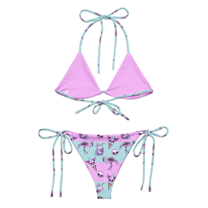 Gothic Beach Pastel String Bikini - Bild 2