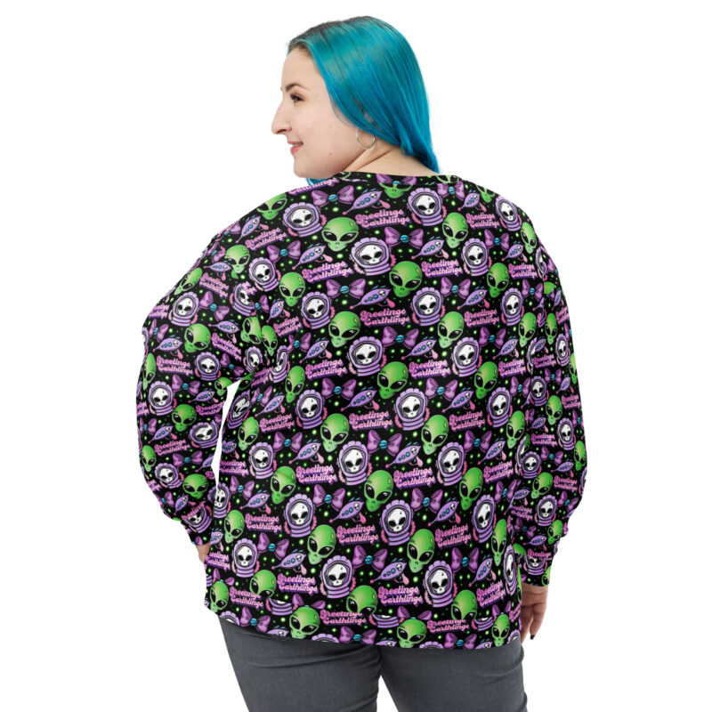 Space Babe Premium Sweatshirt - Bild 7